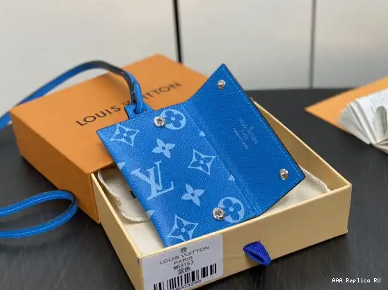 Aaa replica bags Card LOUIS Holder Necklace-7.6*10*0.5CM VUITTON 0607